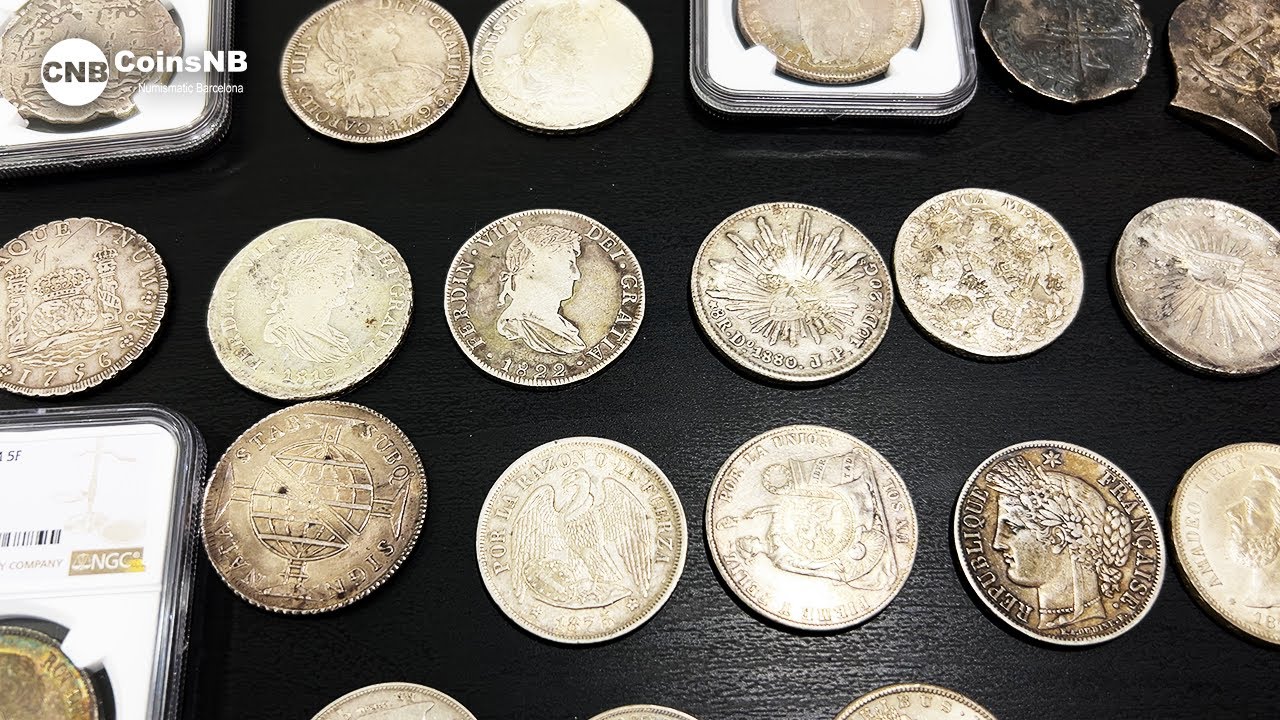 LAS 20 MEJORES MONEDAS DE PLATA en la subasta de Coins Numismatic Barcelona