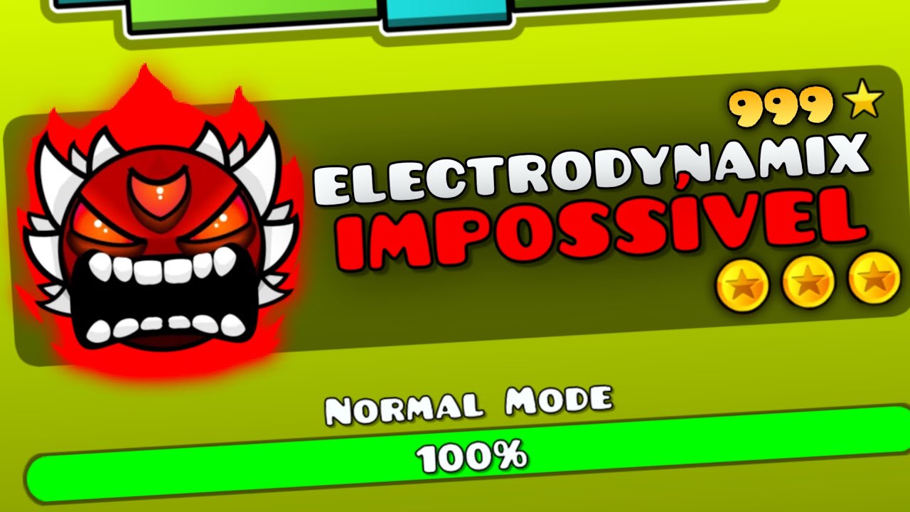 Transformei ELECTRODYNAMIX em uma fase IMPOSS&Iacute;VEL!