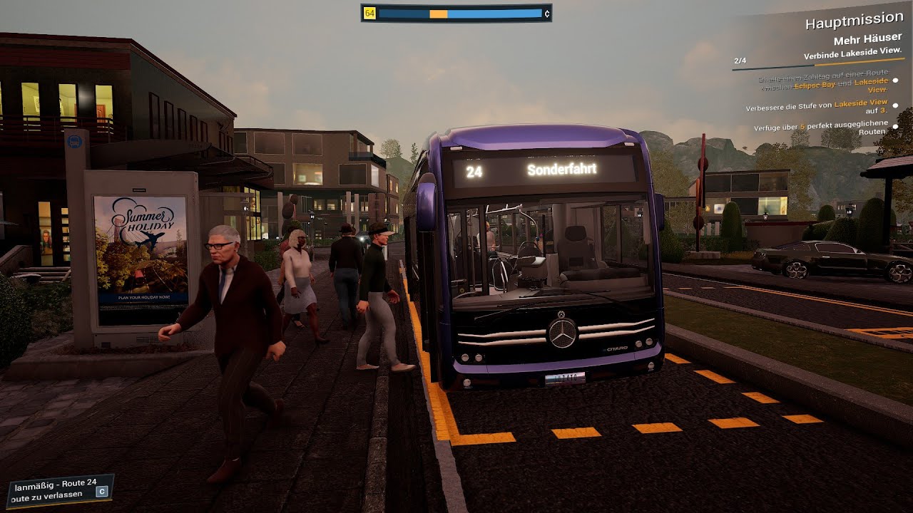 #30 Neue Häuser | 5 perfekt ausgeglichene Routen | Verbinde Eclipse Bay + Lakeside🚌 Let's Play BS 21