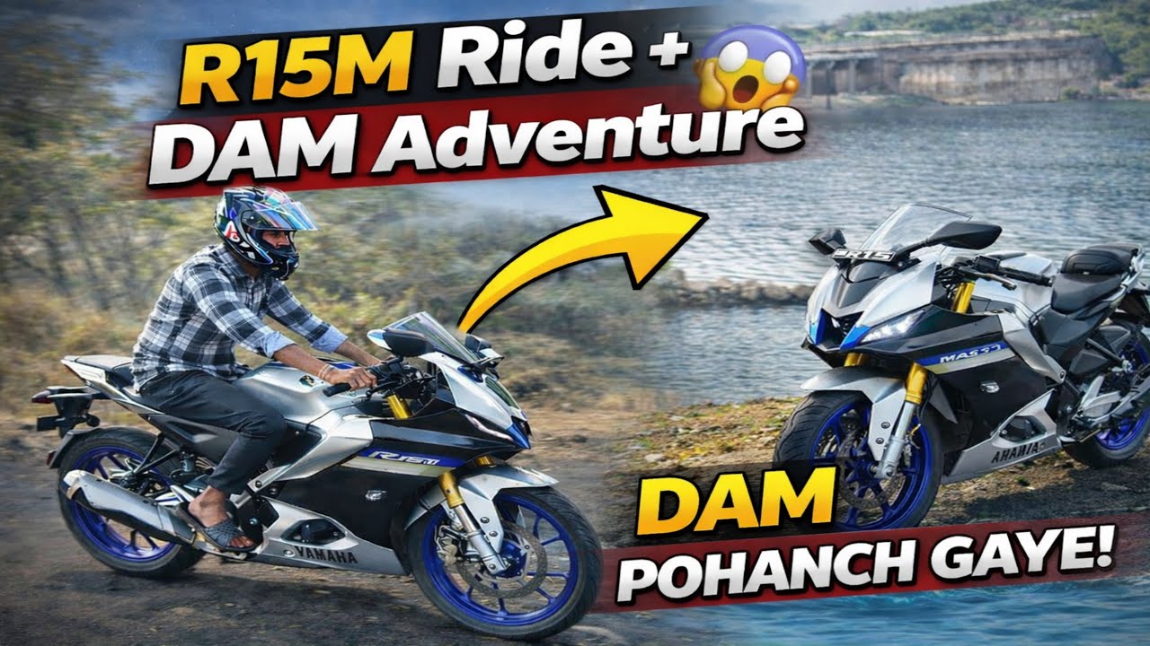 R15m Le Kar Nikal Gaye Dam Ki Taraf 😱 | The Rider G. 