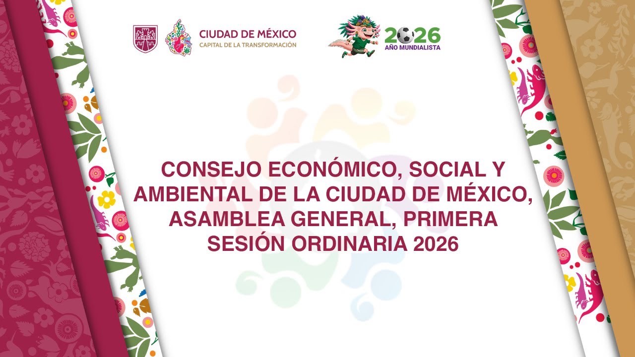 Consejo Económico, Social y Ambiental de la Ciudad de México, Asamblea General