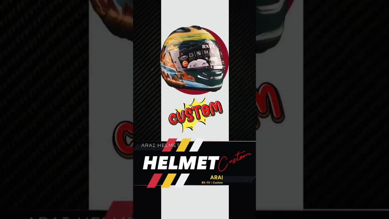 🇯🇵 ARAI : RX-7X&zwnj; \ Custom #helmet #arai #motobike