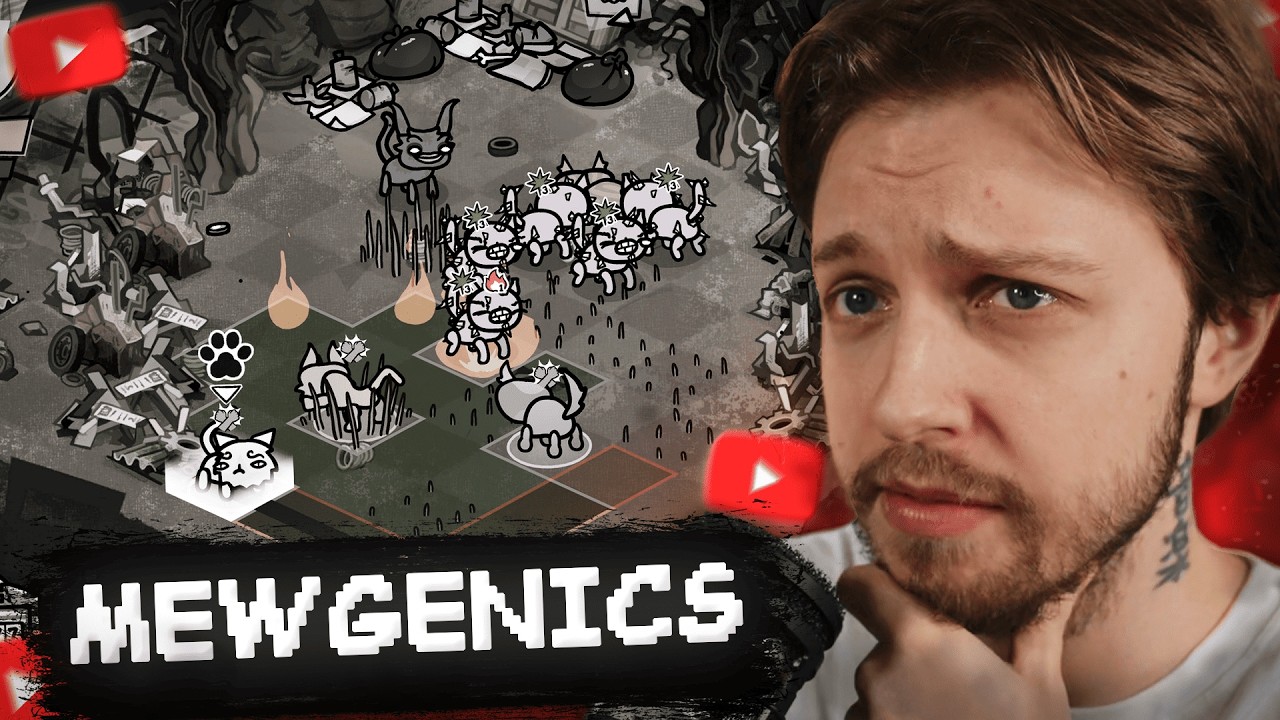 СТИНТ ИГРАЕТ В НОВЫЙ РОГАЛИК ПРО КОТОВ от СОЗДАТЕЛЯ АЙЗЕКА // Mewgenics