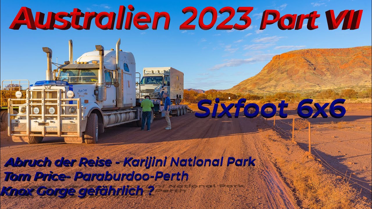 Australien 2023 Part VII (Karijini Gorges & Abbruch Australien)