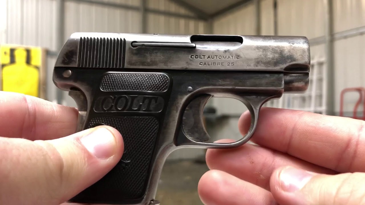 Shooting the Colt 1908 .25 acp & Update on the PSA .25