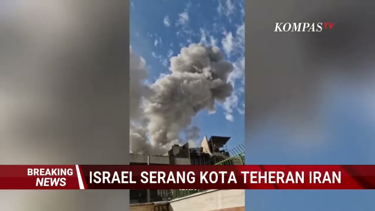 Memanas, Israel Serang Kota Teheran Iran