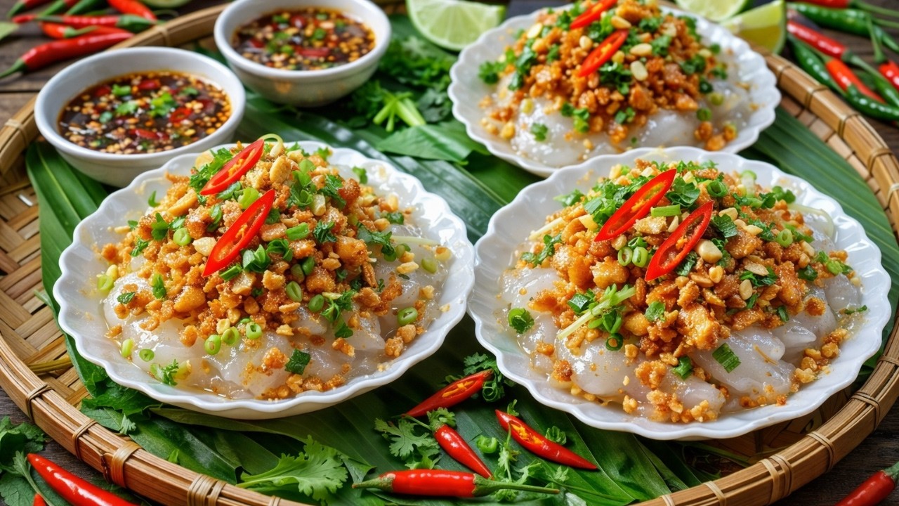 $0.50 Vietnamese Street Food – Steamed Rice Cakes That Shocked Me!