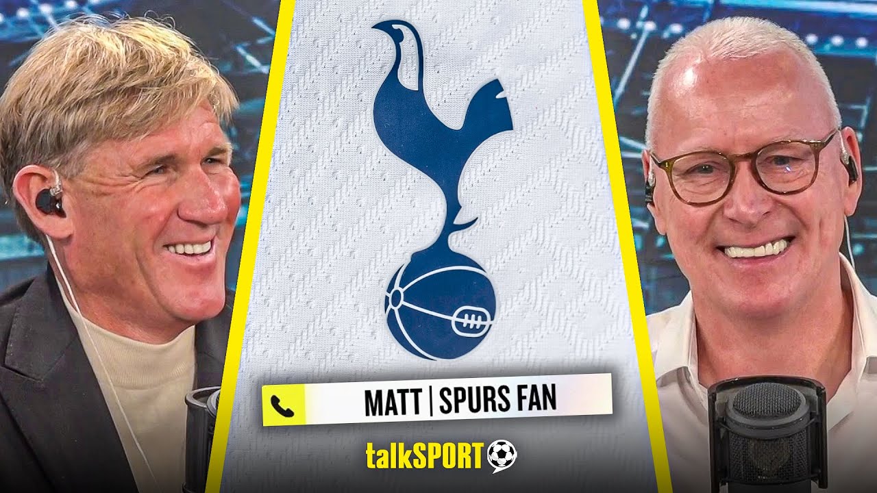 VERY ANGRY Spurs fan's HEATED CLASH with Simon Jordan over Arsenal HIJACK Eze transfer!