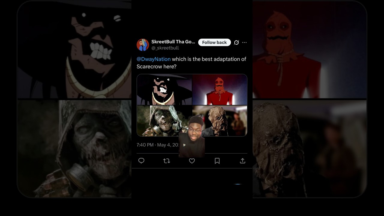 Which Is The Best Adaptation Of Scarecrow? #shorts #meme