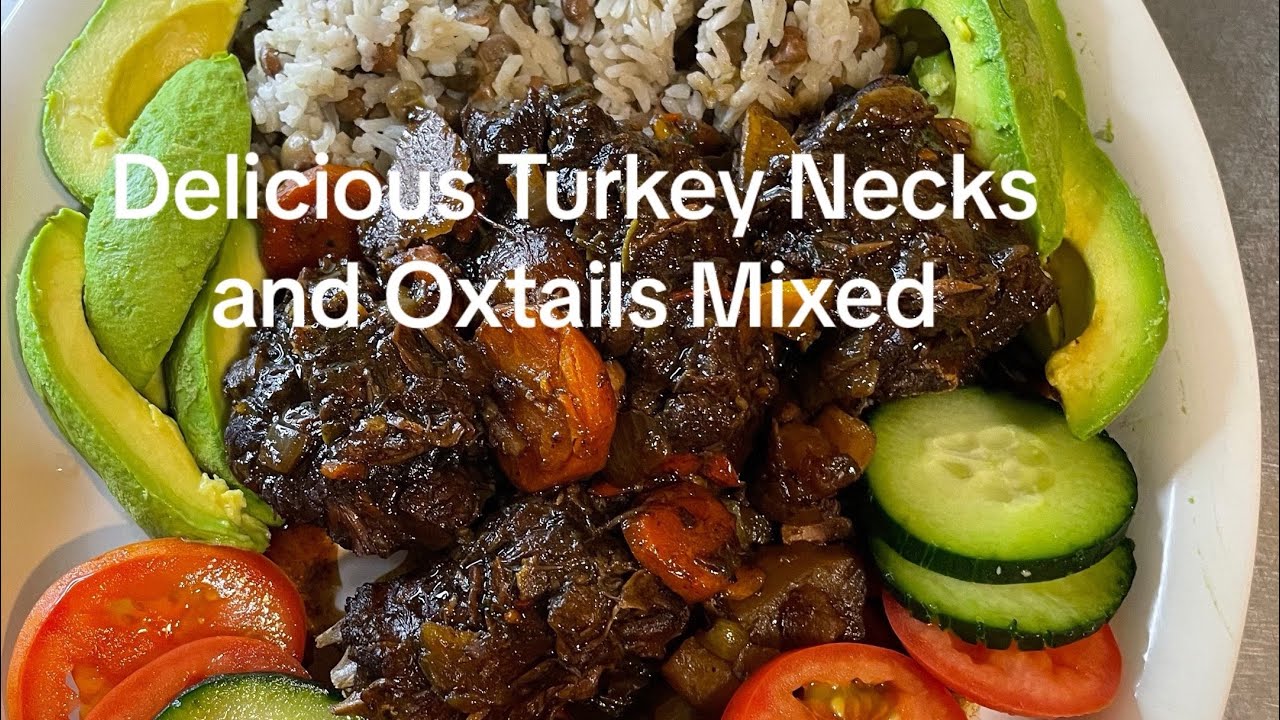 How to make Turkey Necks with Oxtails  