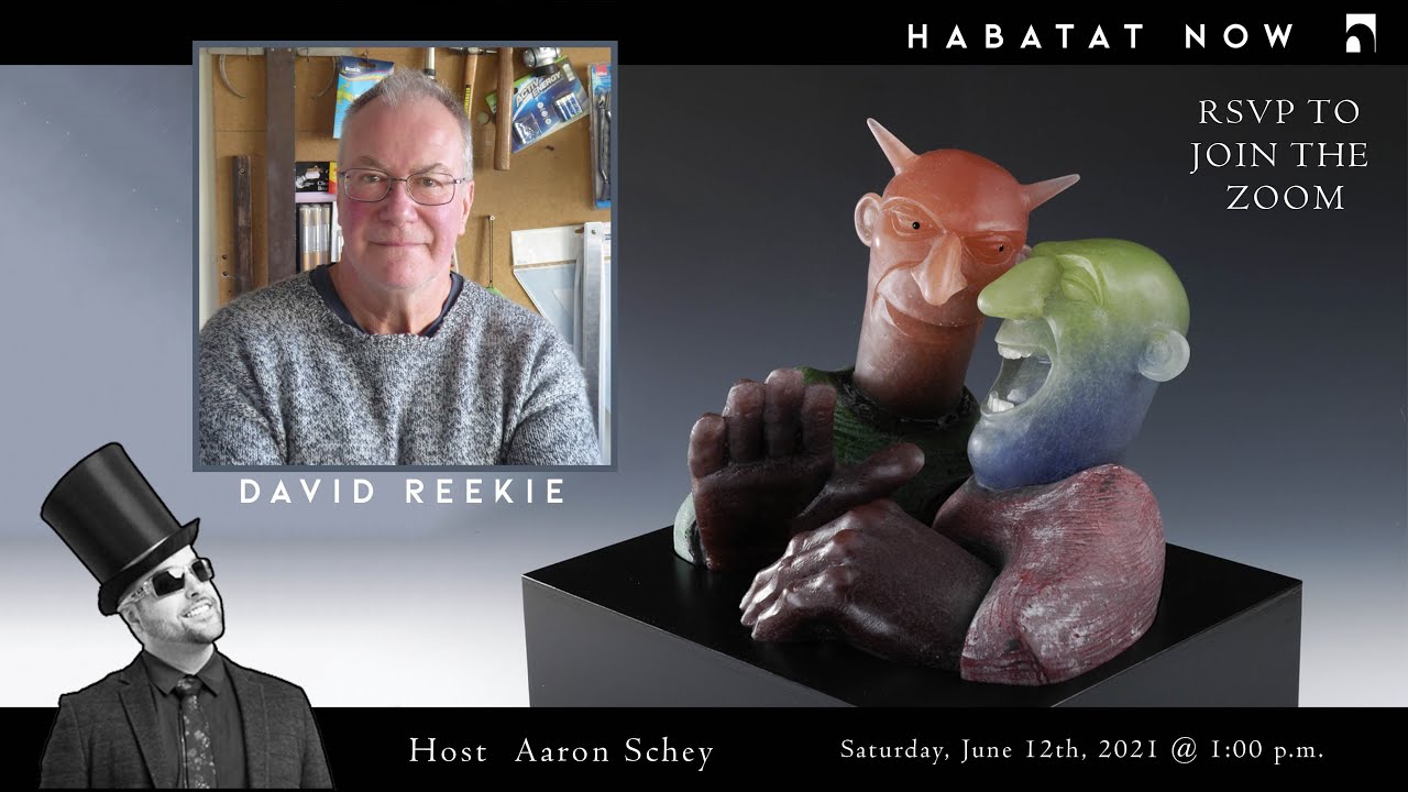 UK Artist David Reekie Presentation via Habatat-Zoom.