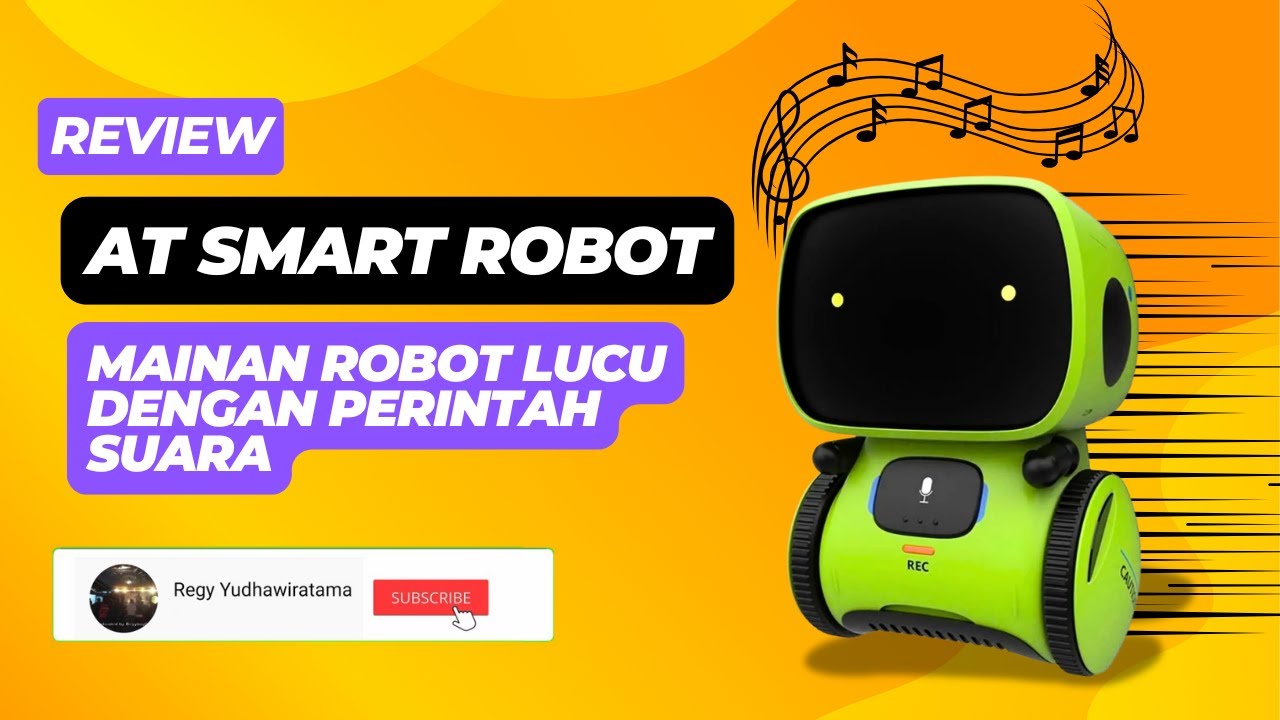 Review AT Smart Robot - Mainan Robot Lucu dengan Perintah Suara
