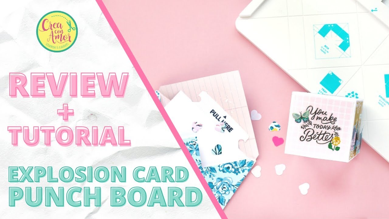 Review + Tutorial: Explosion Card Punch Board