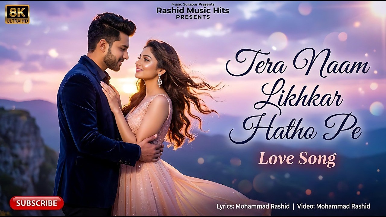 Tera Naam Likhkar Hathon Pe ❤️ (Love Song) | AI Romantic Song | New Hindi Love Song 2026