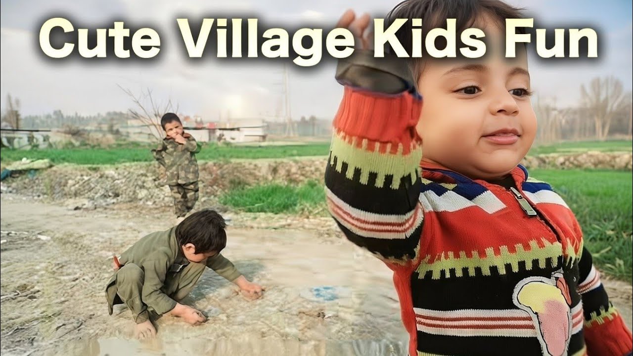 Cute Village Kids Fun | Rural Kids Live Fun | Village Life Kids