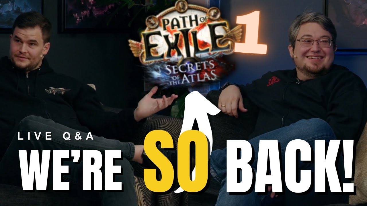PATH of EXILE 1: SECRETS of the ATLAS Developer Q&A - After a Year of Waiting, is PoE 1 Back?