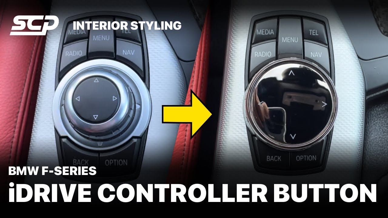 BMW F-Series iDrive Replacement Button &ndash; Fitting Guide | NBT Interior Upgrade