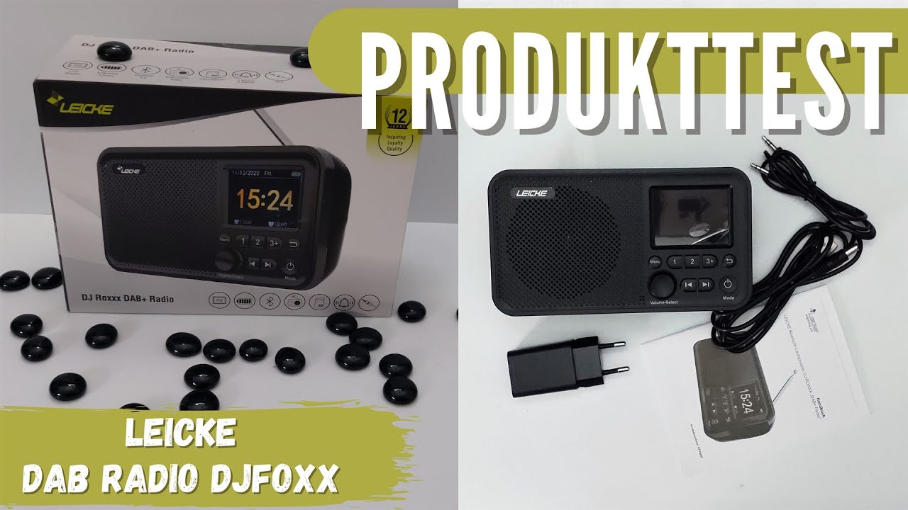 DJ Roxxx DAB Radio im Test ★ Erstes Ausprobieren ★Teil 2 von 3 ★ Leicke ★ Beim TestEck