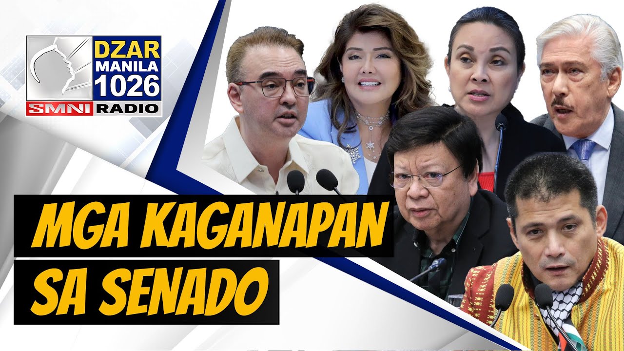 LIVE: Mainit na diskusyon sa Senado