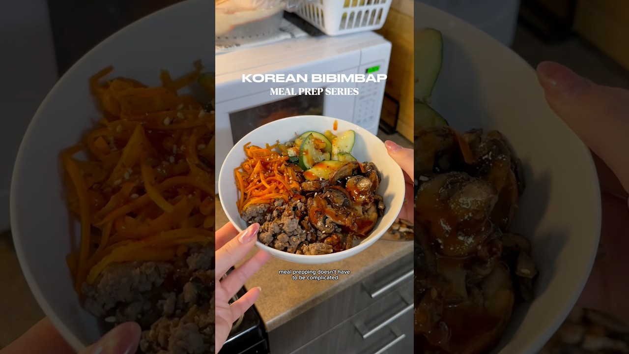 How to Meal Prep Korean Bibimbap