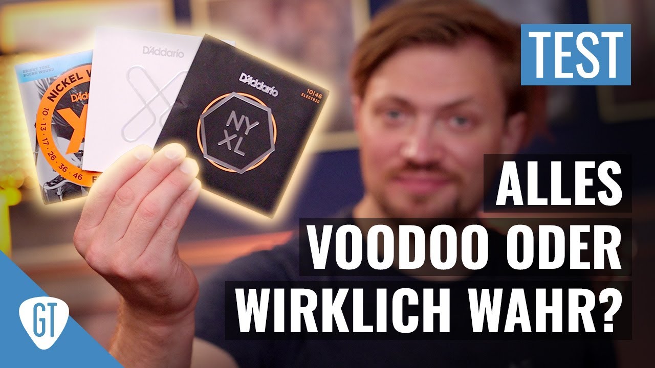 Wie viel Sound machen Gitarrensaiten wirklich? | 3 D'Addario Saiten im Vergleich