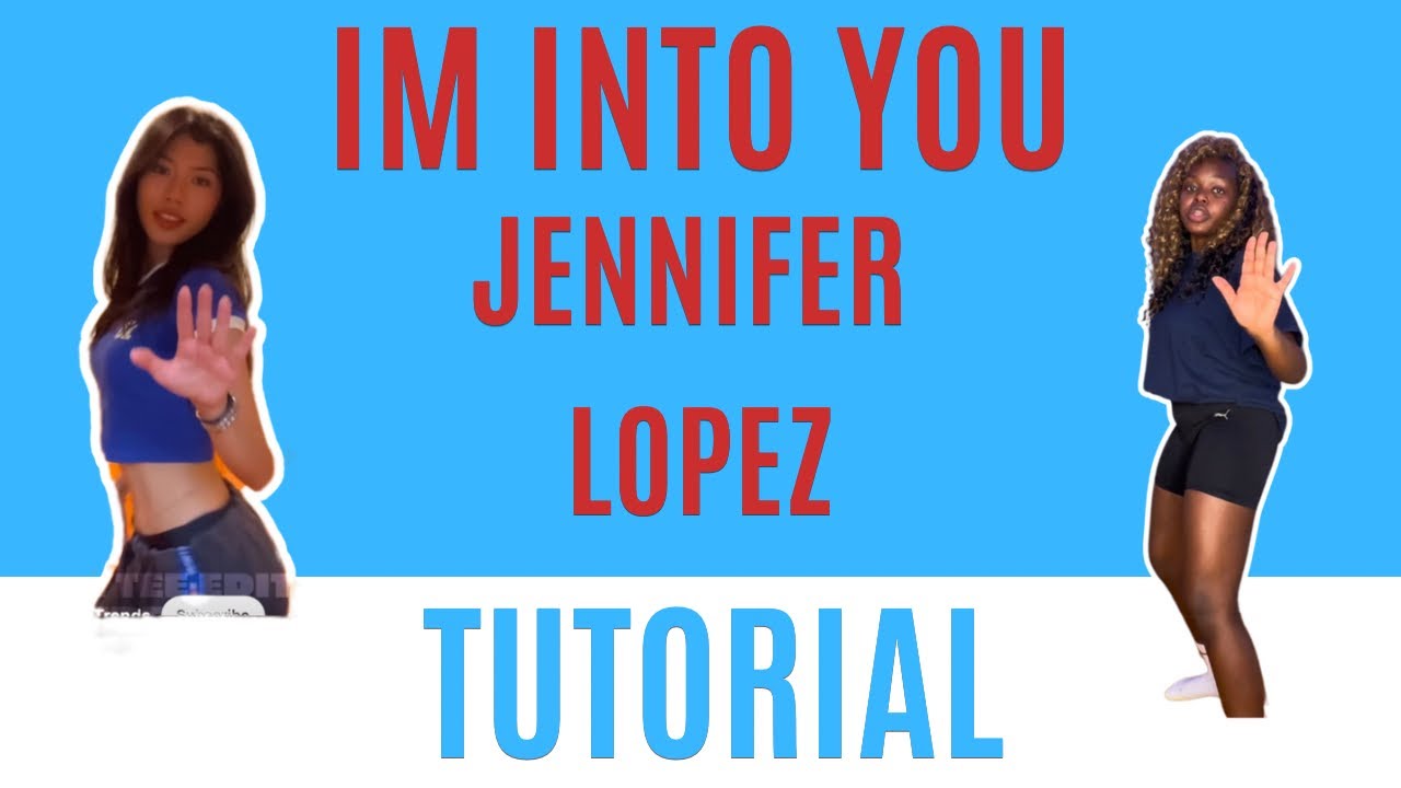 I’m Into You Jennifer Lopez* EASY DANCE TUTORIAL (beginner friendly)
