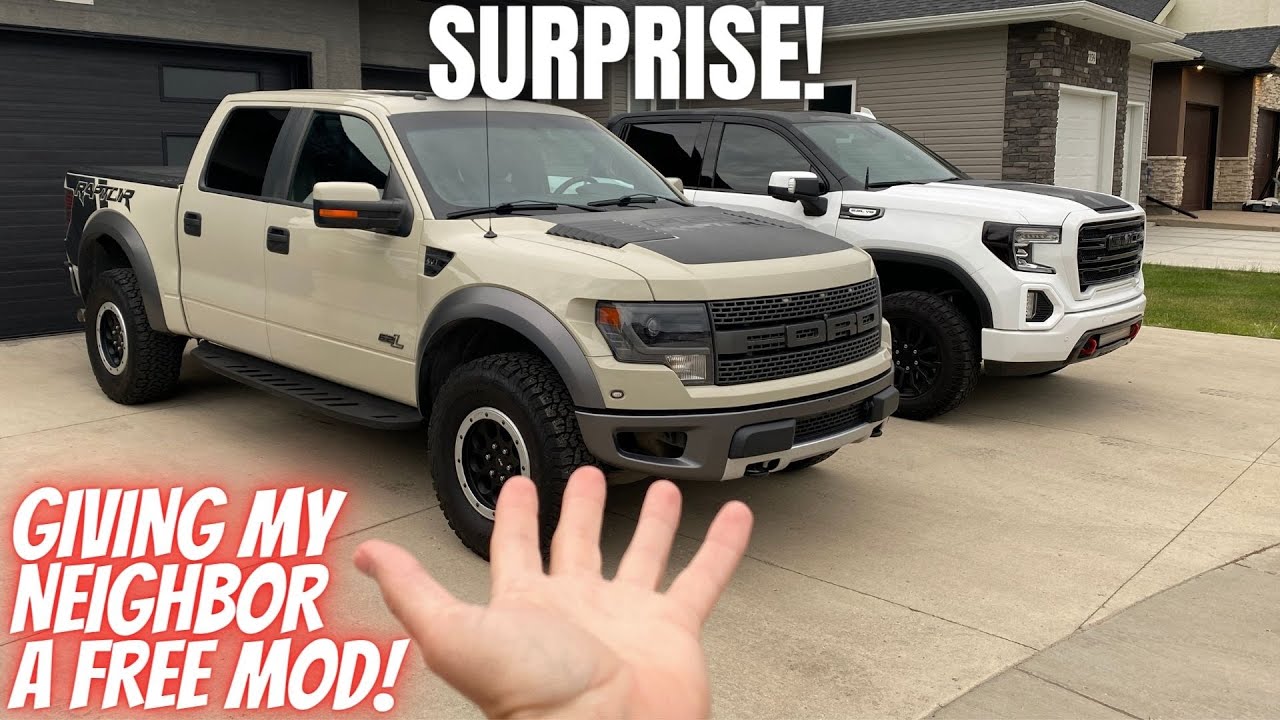 LED Upgrade Ford F150 Raptor. Surprising My Neighbor with Brighter Back-up / Reverse Lights!