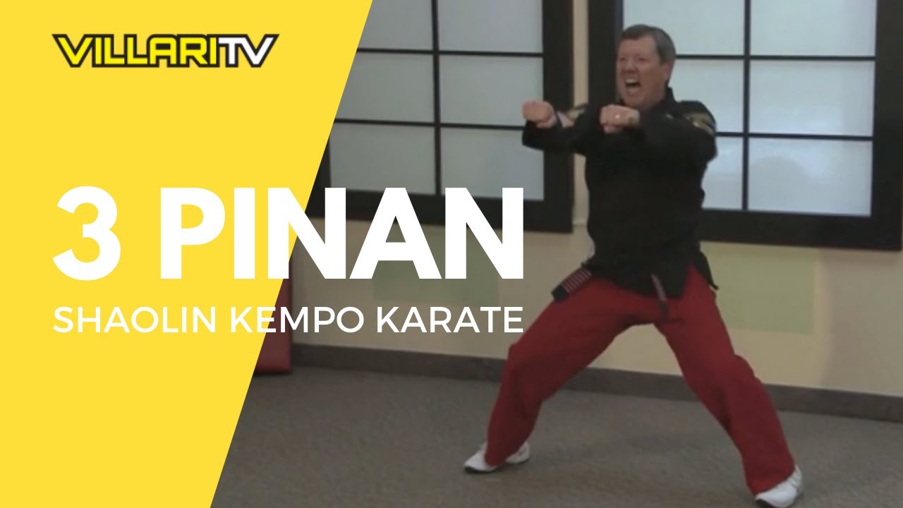3 Pinan - Shaolin Kempo Karate - VillariTV