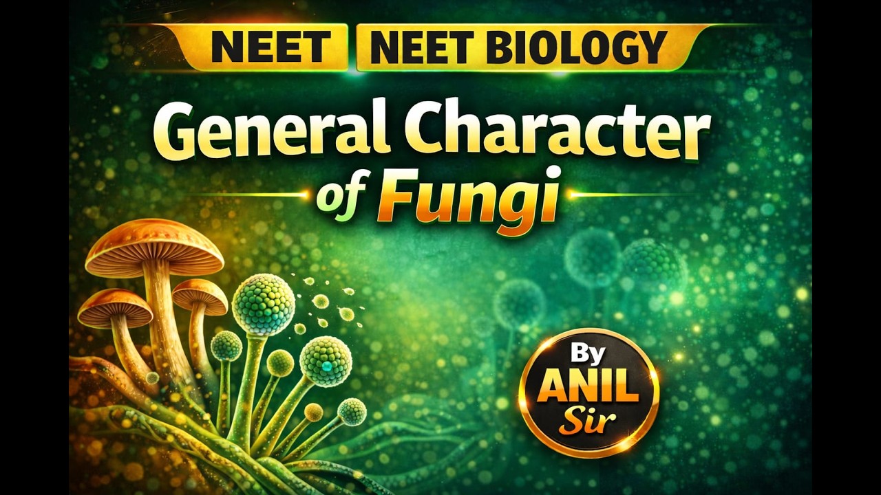 General Character of FUNGI #neet #neetbiologypyq #biology #pyq #neetpyq 
