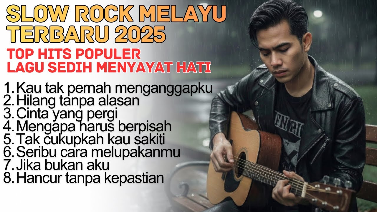 TOP HITS POPULER - SLOW ROCK MELAYU TERBARU 2025 / Menyayat Hati / Lagu Pop Minang / Slow Melayu🎶