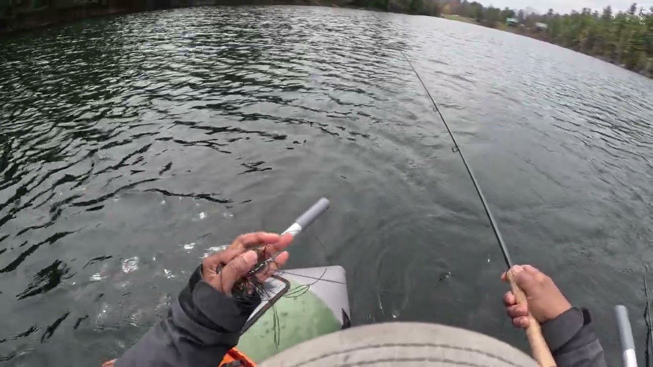 Fly Fishing from the Float Tube at the Bing Retreat