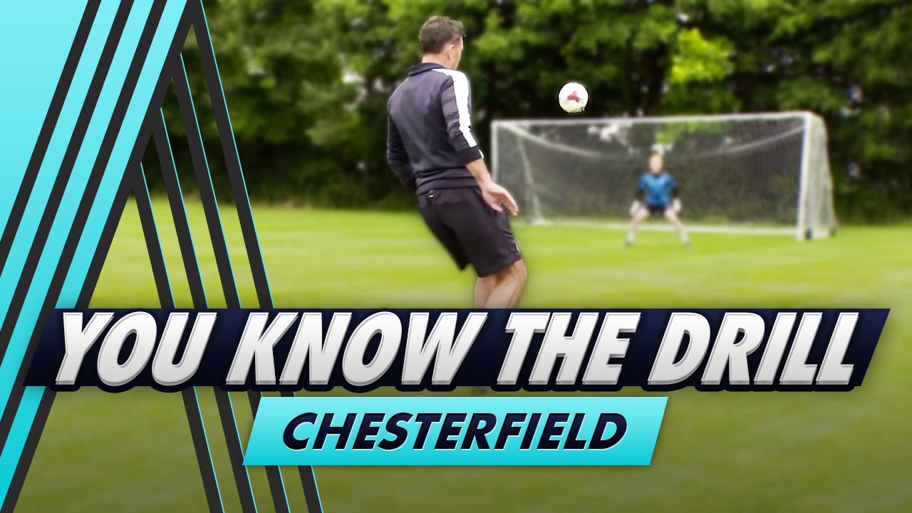 Two-Footed Shooting Challenge | You Know The Drill - Chesterfield with Dean Saunders