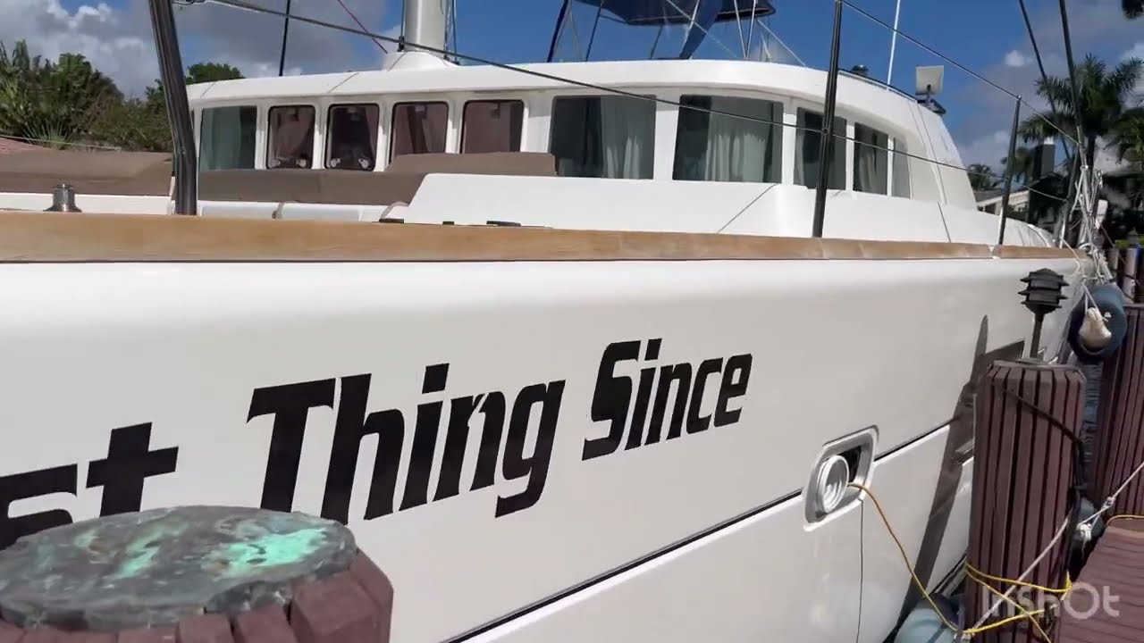 50ft Lagoon 2007 sailing catamaran for sale - just detailed.