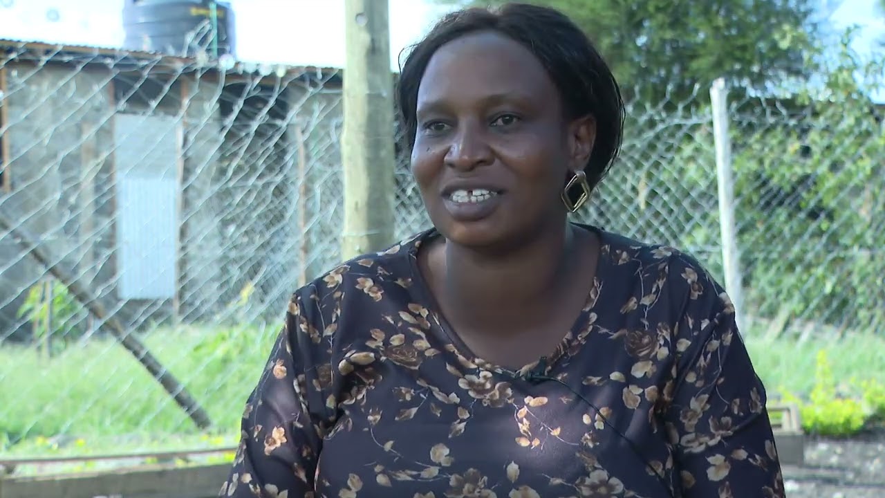 Chicken market in Kenya.