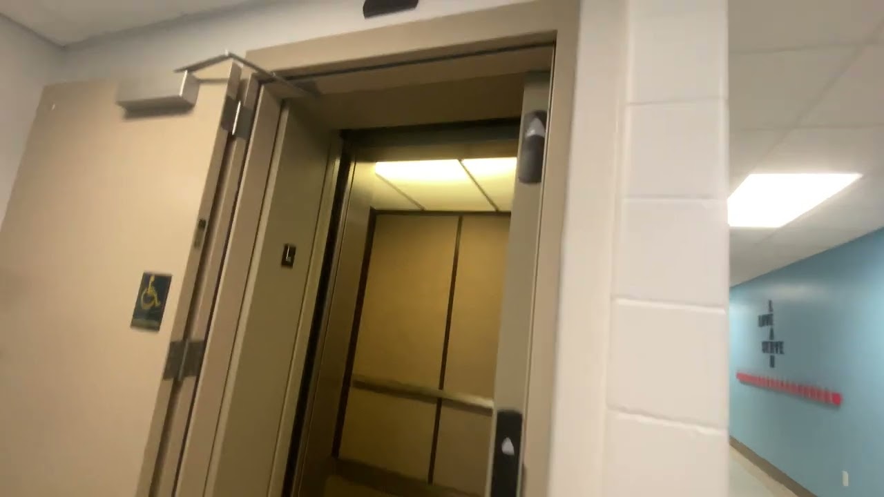 Low Pitched Schindler 330A Hydraulic Elevator  - Holy Trinity Lutheran Church - Ankeny, IA