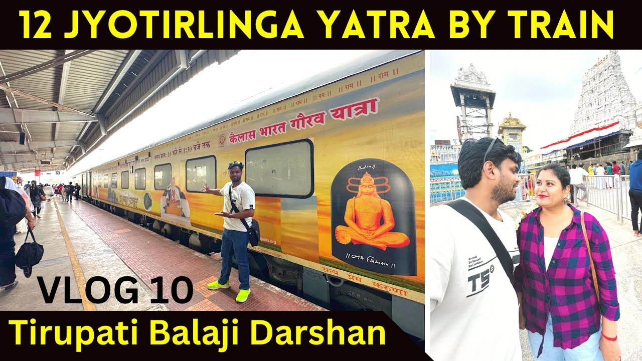 LUXURIOUS 12 Jyotirlinga TRAIN YATRA in India | BHARAT GAURAV AC DELUXE TOURIST TRAIN JOURNEY 😍