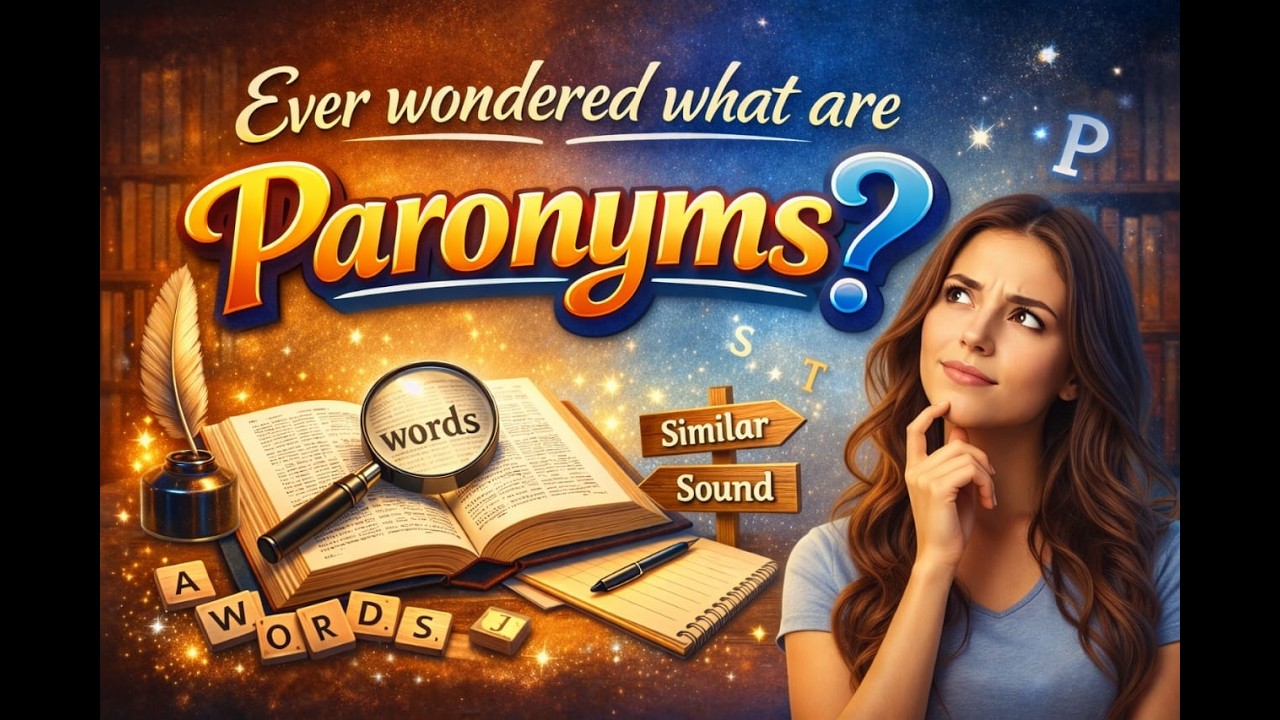 Ever Wondered What are Paronyms ?