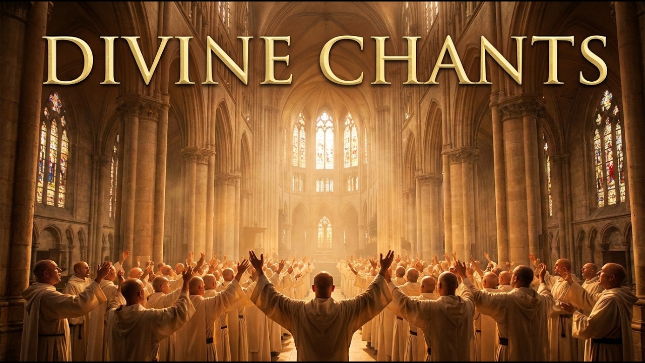 Ancient Latin Gregorian Chant ✝️ 432Hz Monastery Prayer Music for Deep Meditation and Sleep