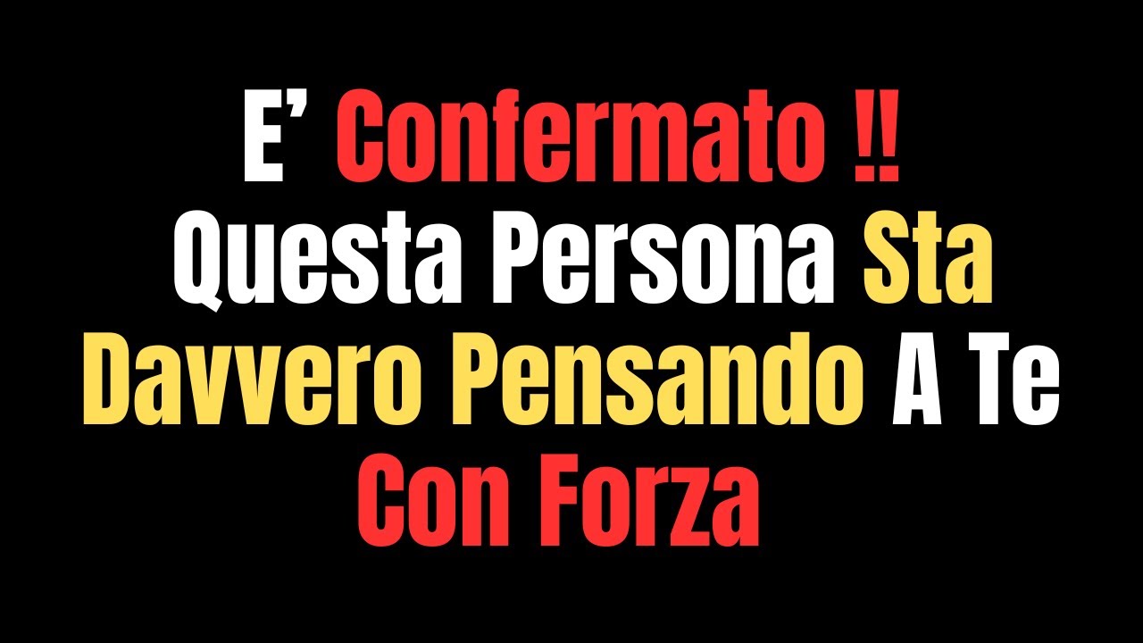 Se Senti Questo (È Lui/Lei): 5 Segnali che Ti Sta Pensando Intensamente Adesso