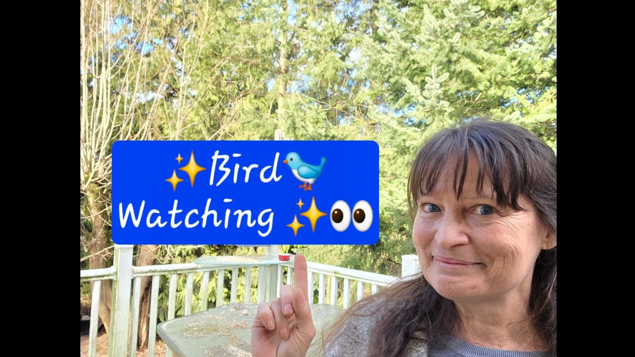 Beautiful day for Bird Watching  🐦 👀 ✨️