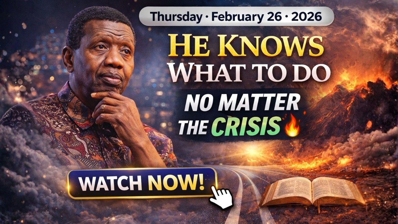HE KNOWS WHAT TO DO | Thursday, February 26, 2026 | OPEN HEAVENS DEVOTIONAL