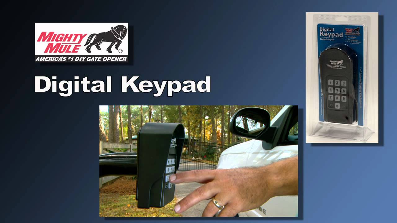 Mighty Mule Gate Opener Accessories