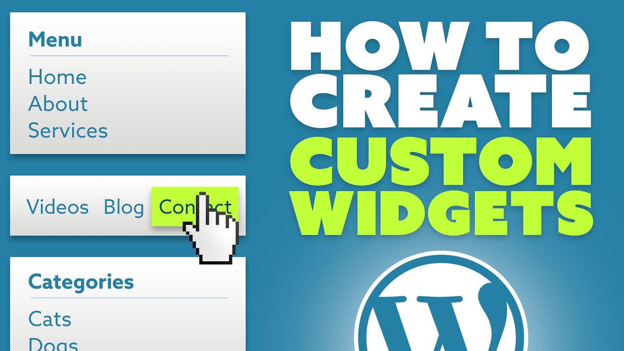 How To Create Custom Widgets Area In WordPress