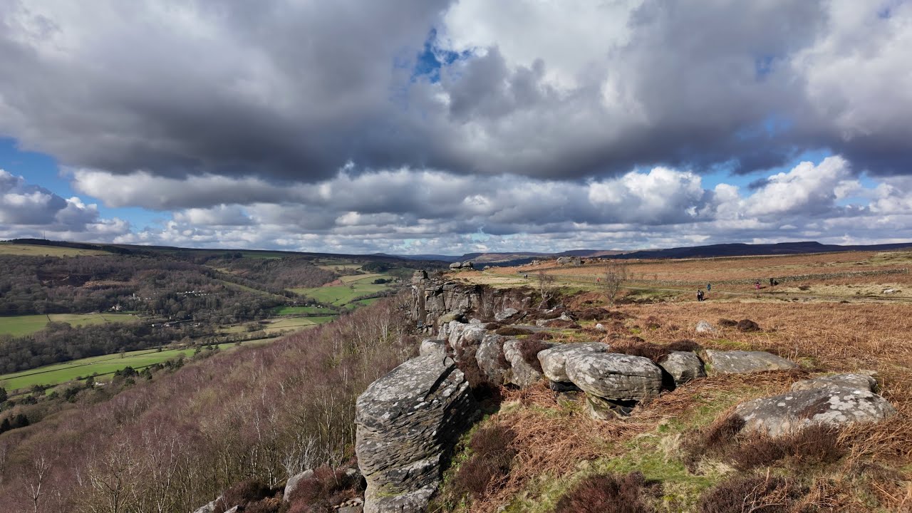 Curbar Edge and Froggatt Wood walk 2024