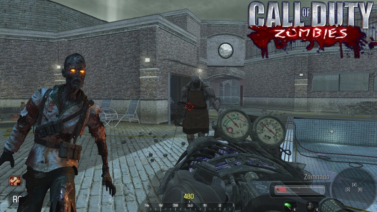 ABANDONED SCHOOL CUSTOM ZOMBIES CON EASTER EGG Y LA JETGUN | WORLD AT WAR ZOMBIES