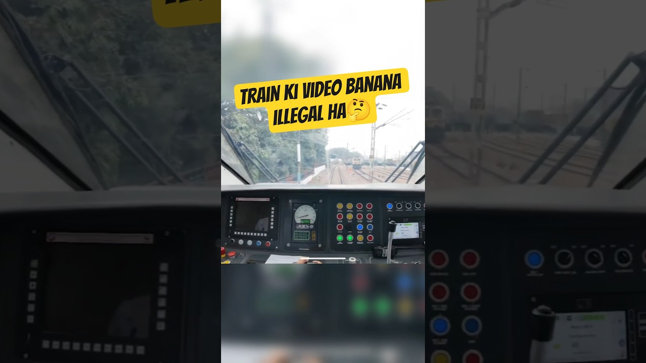 Making train videos is it legal or illegal 🤔 