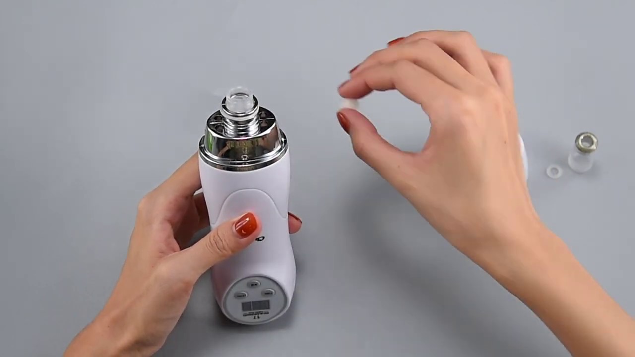 MR039 Dermabrasion Peeling Machine Facial Skin Care Massager Beauty Device Operation Video