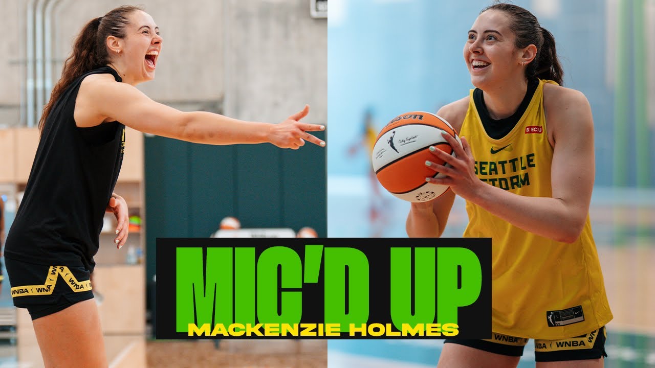 Mackenzie Holmes Mic'd Up at Training Camp