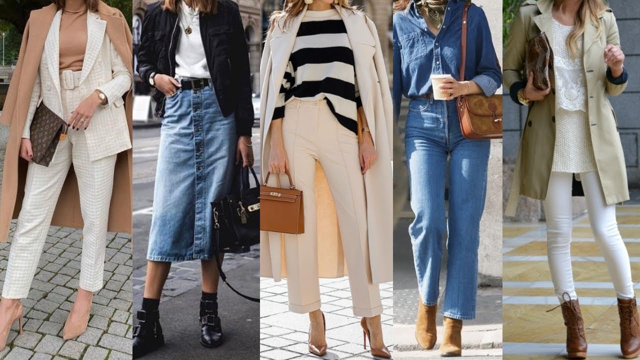ATUENDOS MODERNOS COMODOS  ELEGANTES Y SENCILLOS PARA VESTIR CON ESTILO EN OTOÑO E INVIERNO