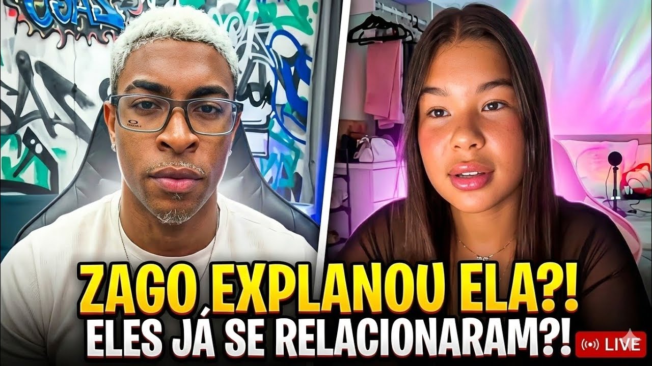 ZAGO EXPLANOU ELA? JA SE RELACIONARAM?! REPLAY DAS LIVES DO ZAGO